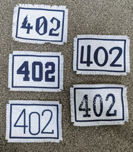 Load image into Gallery viewer, Area codes - Sublimated Patch 2" x 4" Printed area