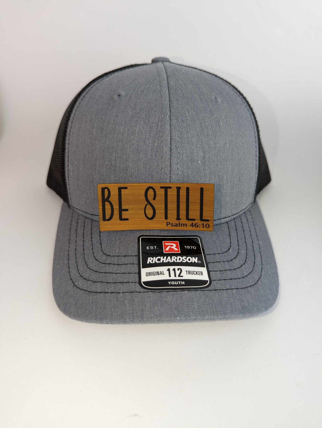 Be Still - leatherette Patch 2.25