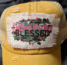 Load image into Gallery viewer, Cotton Pickin Blessed - Sublimated Patch 2&quot; x 4&quot; Printed area
