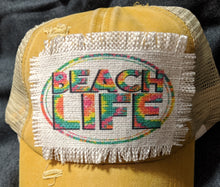 Load image into Gallery viewer, Beach Life - Sublimated Patch 2&quot; x 4&quot; Printed area
