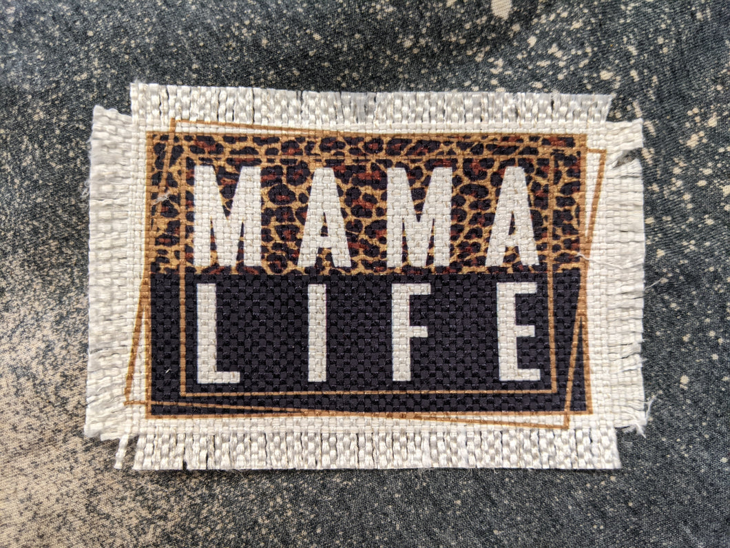 Mama Life Cheetah - Sublimated Patch 2