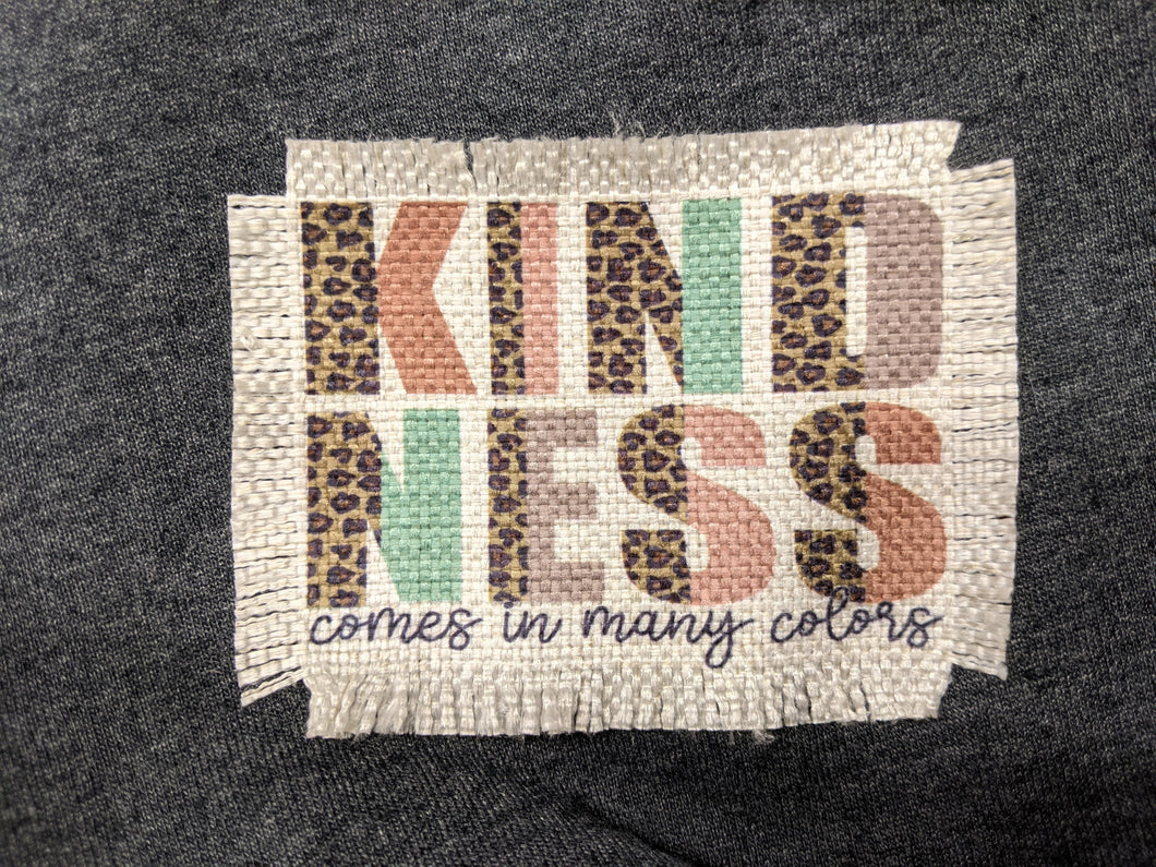 Kindness comes in many colors - Sublimated Patch 2