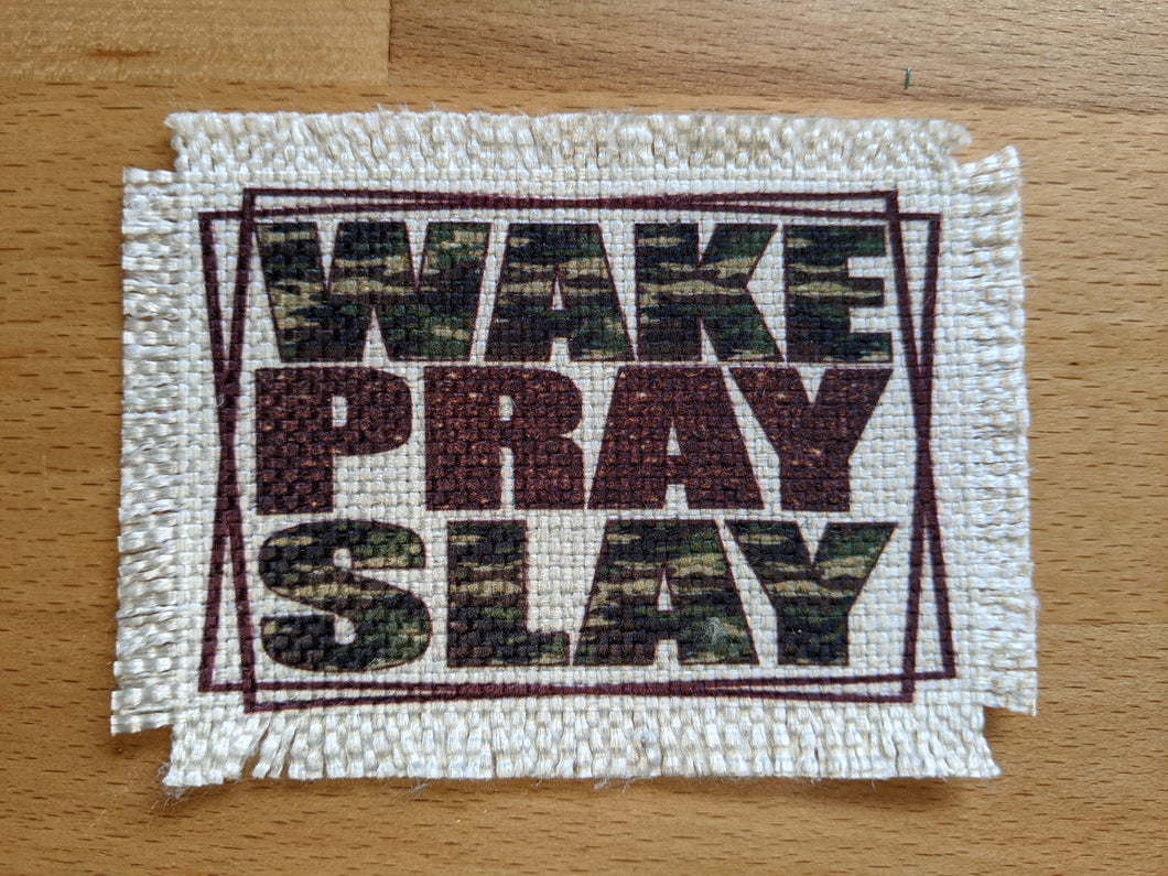 Wake Pray Slay - Sublimated Patch 2