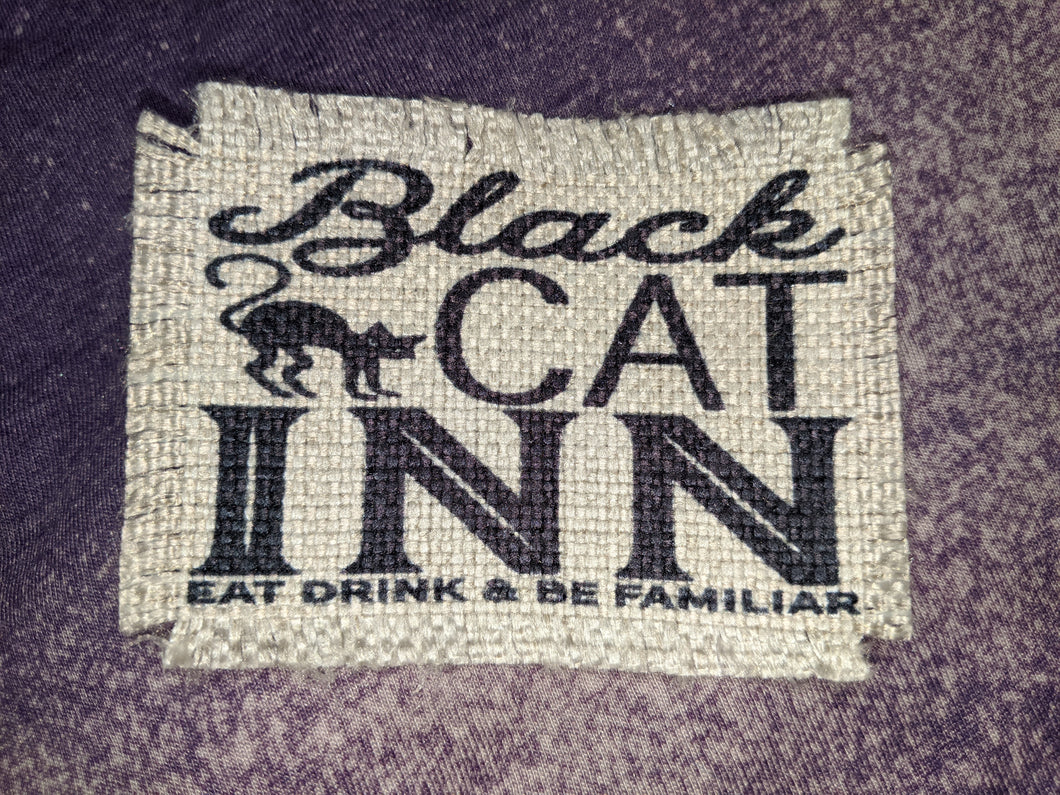 Black Cat Inn (Black lettering)  - Sublimated Patch 2