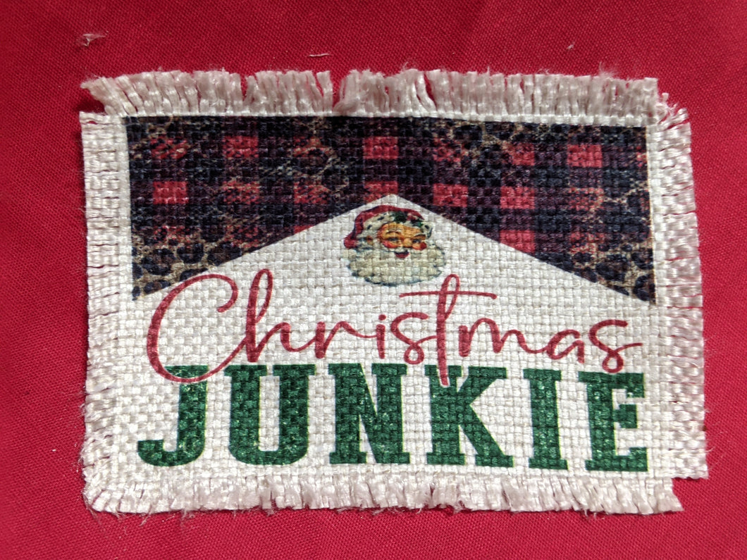 Christmas Junkie Marlboro style - Sublimated Patch 2