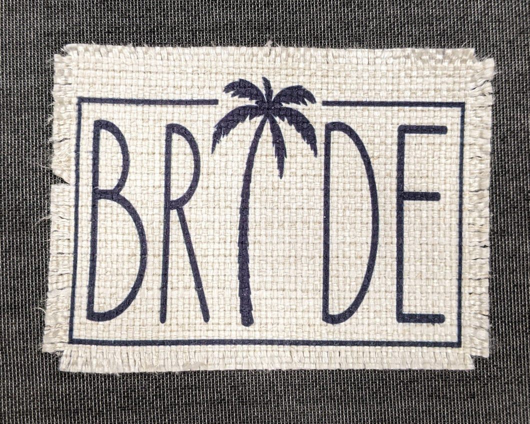 Bride (palm tree)- Sublimated Patch 2