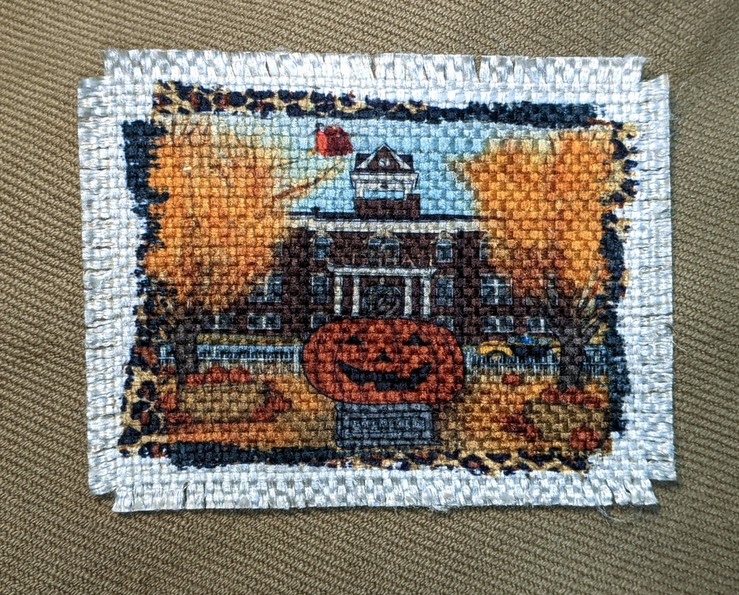 Halloweentown Scene-  Sublimated Patch 2