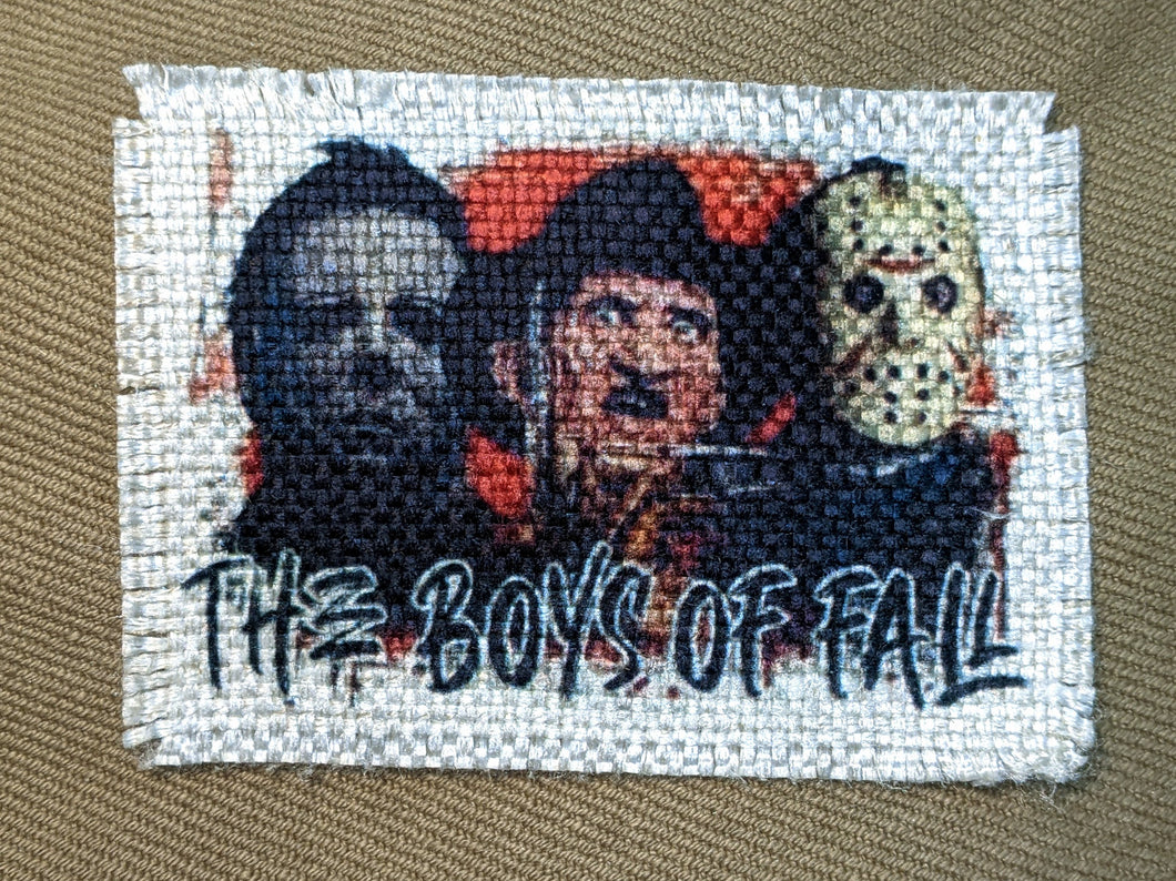 The Boys of Fall- Sublimated Patch 2