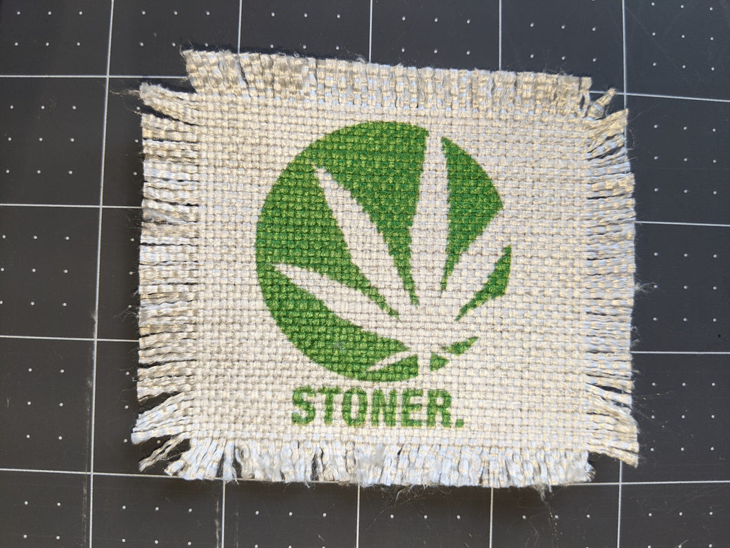 STONER. Marijuana Leaf - Sublimated Patch 2