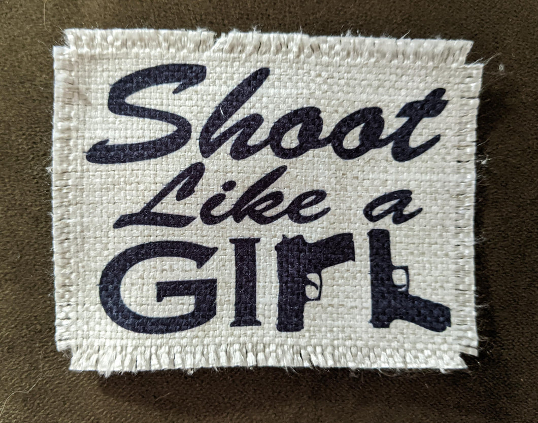 Shoot like a girl - Sublimated Patch 2